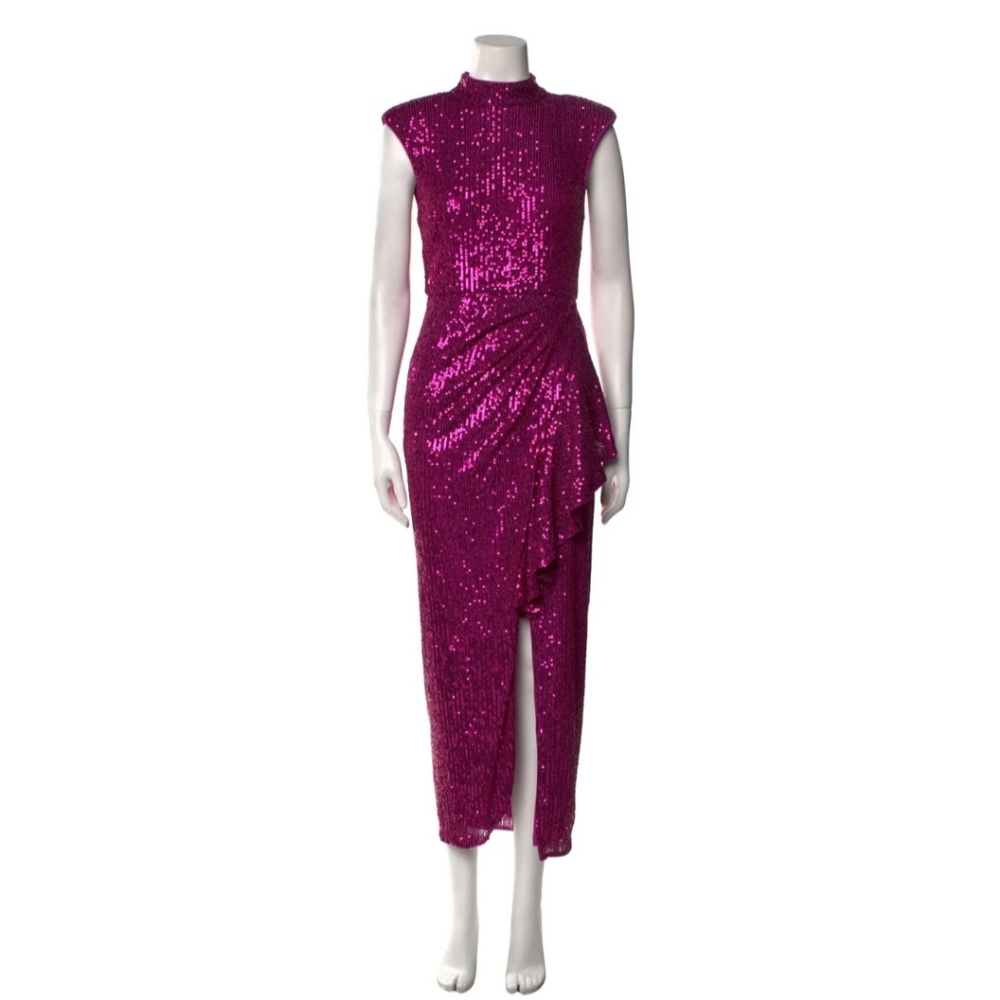 Belle Badgley Mishka Evening Gown